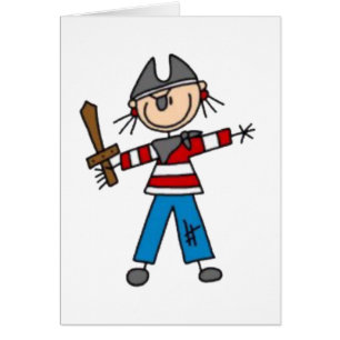 Figura de palo pirata