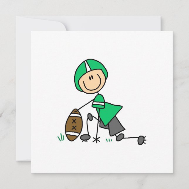 Figura de palo verde en el fútbol (Anverso)