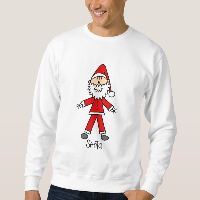 Figura de puño Santa Claus Camisetas y regalos (Anverso)