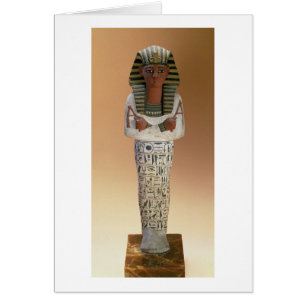 Figura de Shabti de Ramesses IV, Nuevo Reino (estu