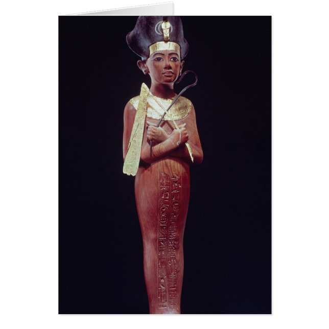 Figura de Shabti del rey (Frente)