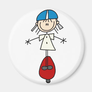 Figura del palillo en el imán de la vespa