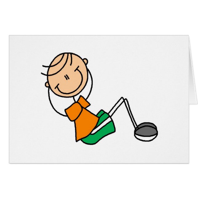 Figura del palillo que ejercita las camisetas y (Anverso (Horizontal))