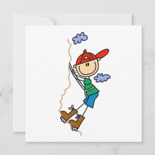 Figura del palo de escalado de roca