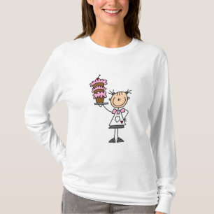 Figura femenina camisetas y regalos del palillo