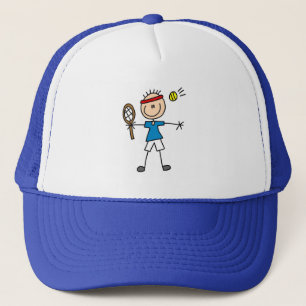 Figura gorra del palillo del tenis