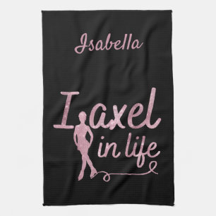 Figura Hoja de piel Toalla Axel en el glam rosa vi