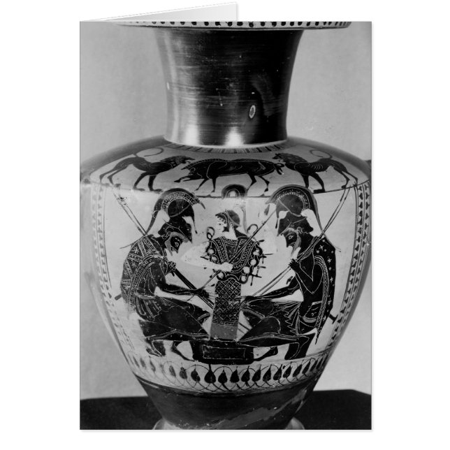 Figura negra hydra del ático (Frente)