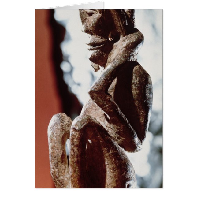 Figura nomalí de la tribu mende (Frente)