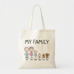 Figura personalizada la bolsa de asas del palillo