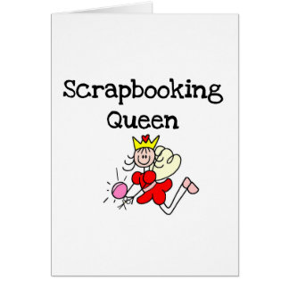 Figura reina del palillo del libro de recuerdos