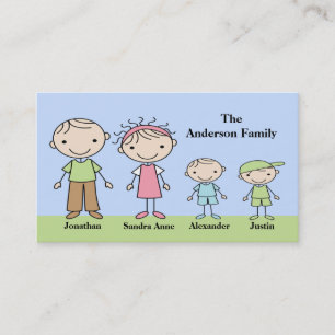 Figura tarjetas del palillo de visita de la mamá