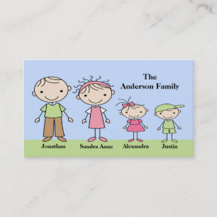 Figura tarjetas del palillo de visita de la mamá