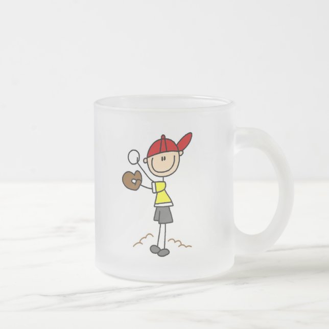Figura taza del palillo de la jarra del béisbol (Derecha)
