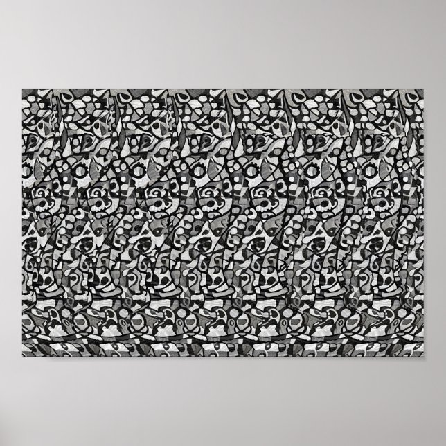 Figura única: impresión 3D oculta (Frente)