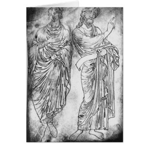 Figuras de dos apóstoles o profetas