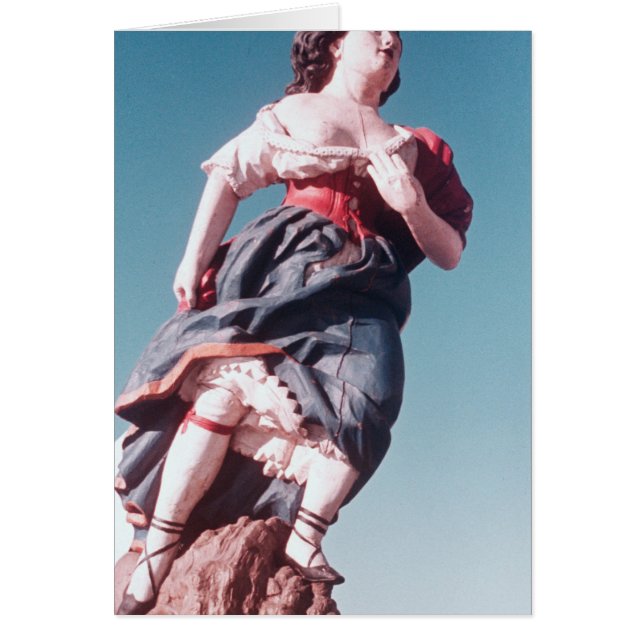 Figurehead desde un barco de vela desconocido (Frente)