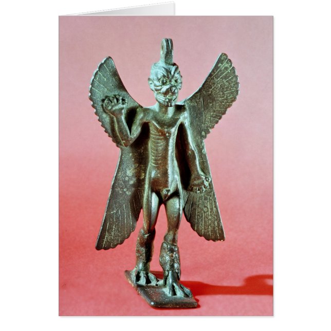 Figurilla de Pazuzu, demonio asirio del viento (Frente)