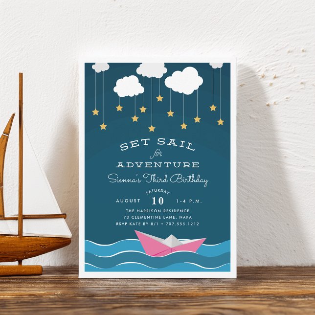 Fijar la vela | Invitación a la fiesta de cumpleañ (Subido por el creador)