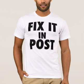 Fíjelo en camiseta del poste