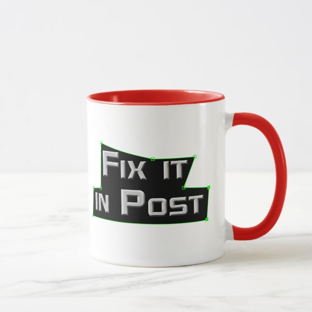 "Fíjelo en taza de VFX del poste" (Derecha)