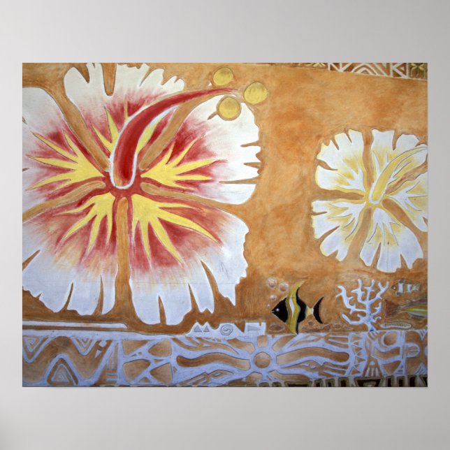 Fiji, arte mural. (Frente)