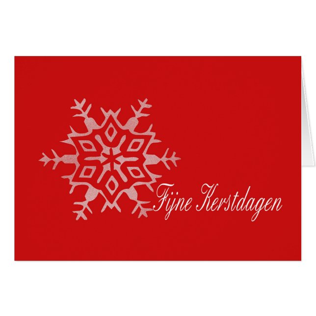 Fijne kerstdagen - Navidades holandeses (Anverso (Horizontal))