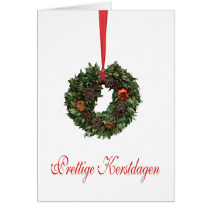 Fijne kerstdagen - Navidades holandeses