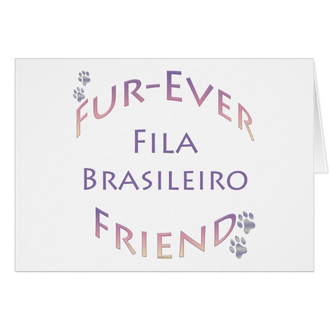 Fila Brasileiro Furever (Anverso (Horizontal))