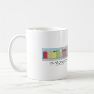 Fila Charleston, taza del arco iris de café del S