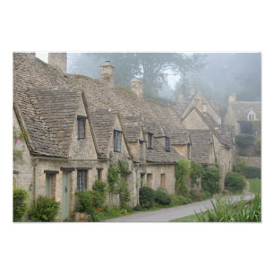 Fila de Arlington, impresión de la foto de Bibury