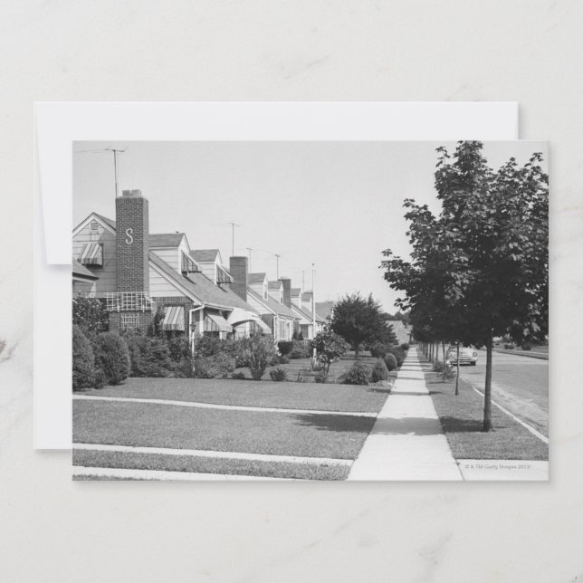 Fila de casas (Anverso)