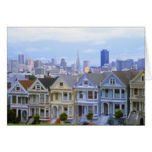 Fila de casas victorianas