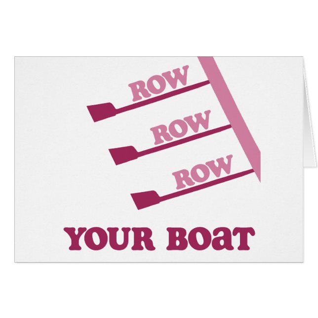 Fila de la fila de la fila de RowChick su barco (Anverso (Horizontal))