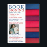 Fila de libros, publicidad de firma de libros de e<br><div class="desc">Fila de Libros,  Escritores Libro Firmando Volantes de Publicidad por la Tienda de Tarjetas de Negocios.</div>