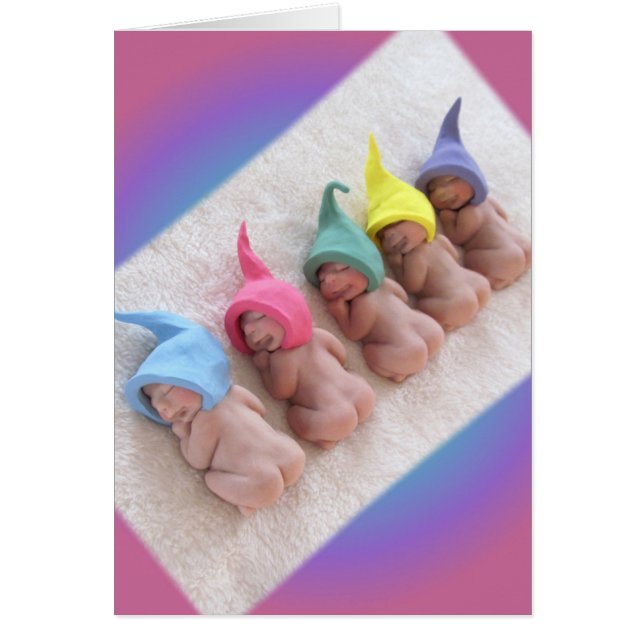 Fila de los bebés durmientes, duendes de la (Frente)