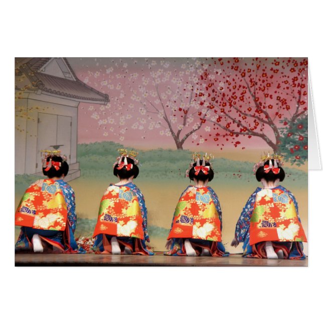 Fila del geisha (Anverso (Horizontal))