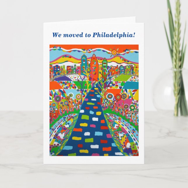Filadelfia, Pennsylvania Cambio de tarjeta de dire (Anverso)