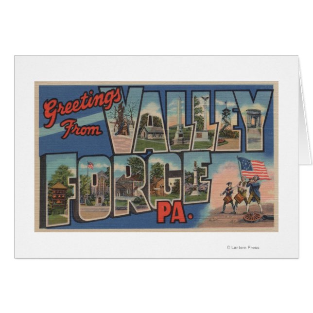 Filadelfia, Pensilvania - Valley Forge (Anverso (Horizontal))