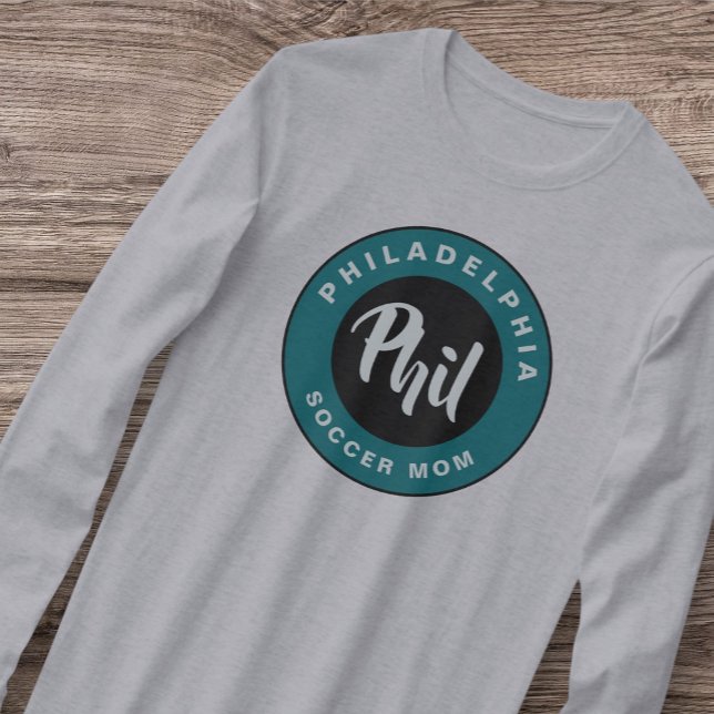 Filadelfia Soccer Mom Philly Love Retro Camiseta (Subido por el creador)