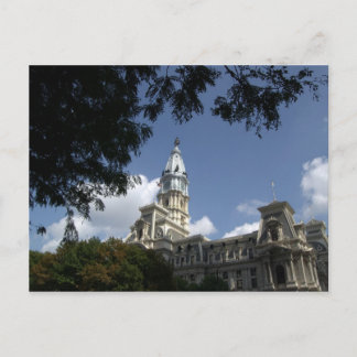 Filadelfia, tarjeta postal del ayuntamiento de la