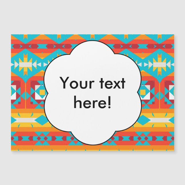 Filas de formas tribales (Anverso)