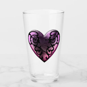 Filigree Góthico Corazón Rosa