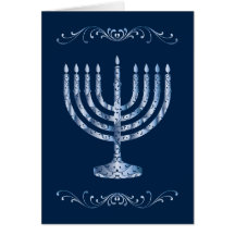 Filigree metálico Menorah