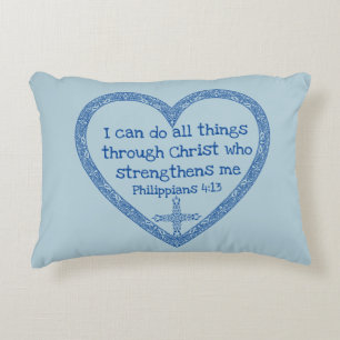 Filipenses 4:13 almohada