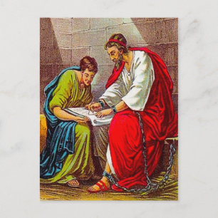 Filipinas 1 Carta de Pablo a la postal de los Sant