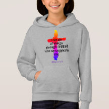 Filipinas 4:13 Chica Hoodie