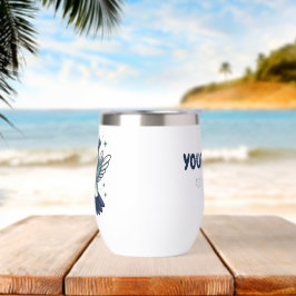 Filipinas 4:13 Navy Sailor Personalizado Tumbler