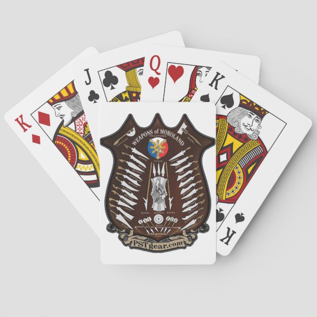 Filipinas: Cartas de juego de morolandia (Reverso)