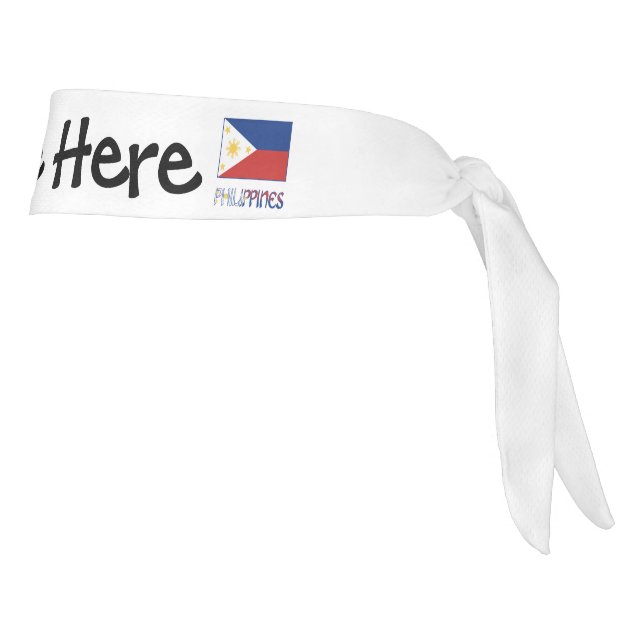 Filipinas y la bandera filipina y su nombre atan a (Girar 90)
